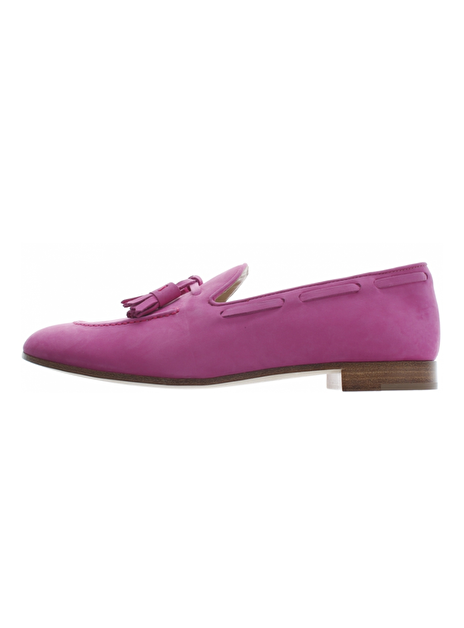 loafer nubuck fuchsia