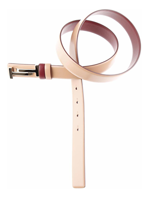 Riem leder nude bordeaux
