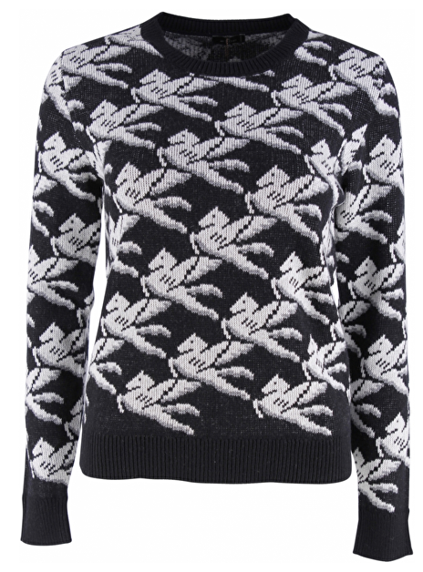 Pull pegasus dessin zwart wit