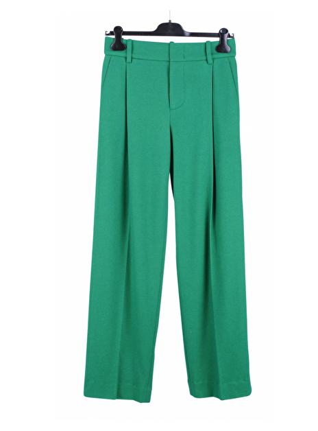 Pantalon wol groen