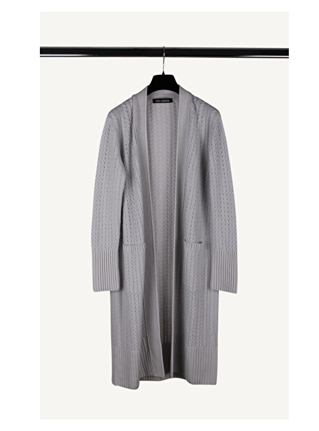 Vest Augustine cashmere kiezel