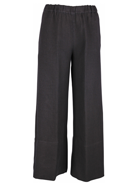 Broek linnen zwart