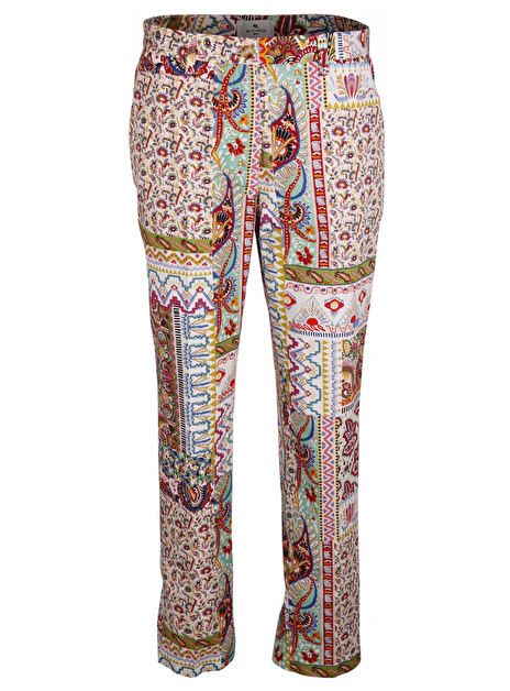 Broek paisley print multicolor