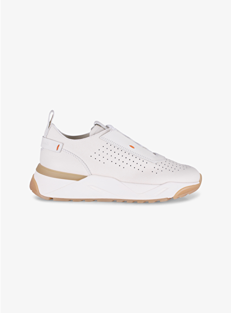 Sneaker wit met gaatjes