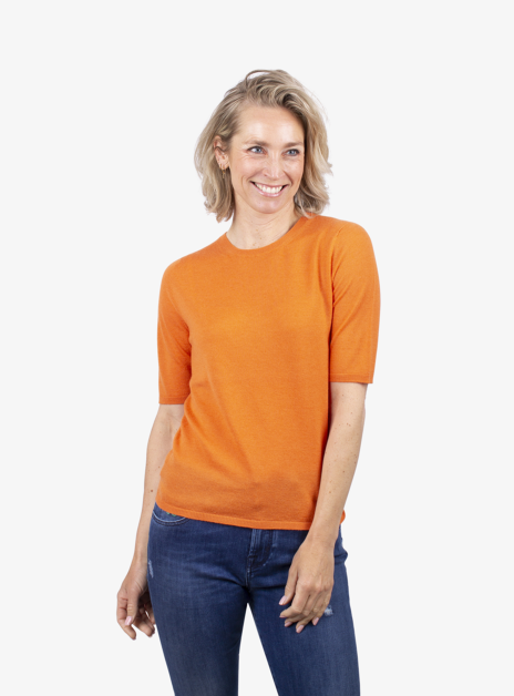 Pull lily cashmere oranje