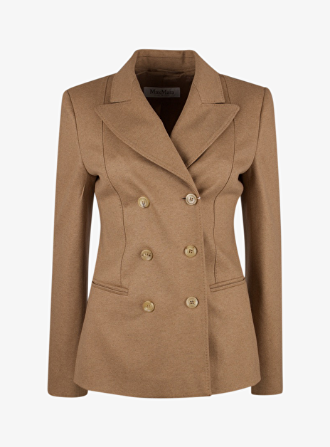 Blazer Meringa wol jersey camel