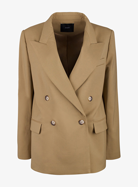 Broekpak jaden wol camel