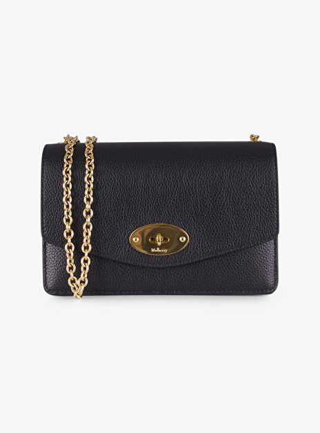 Darley bag smal leer zwart