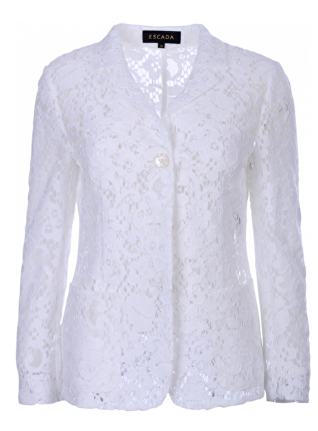 blazer kant wit