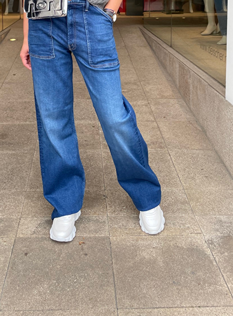 Jeans The patch maven donkerblauw