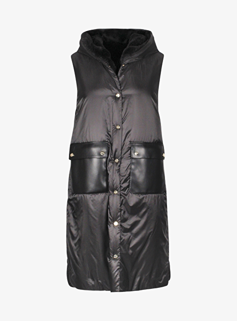 's maxmara quilted Bodywarmer florian reversible zwart