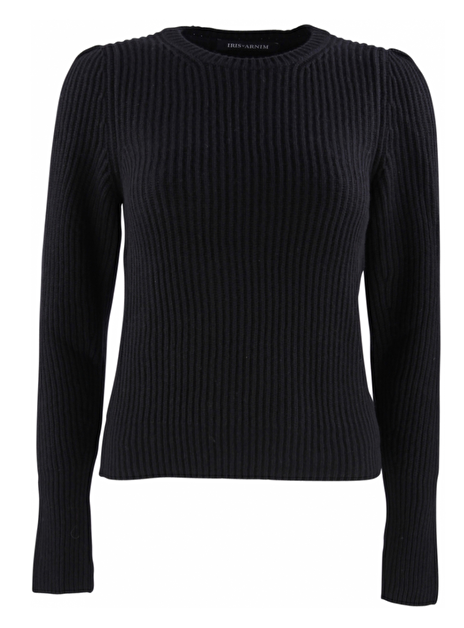 Pull pofmouw Alenika cashmere zwart