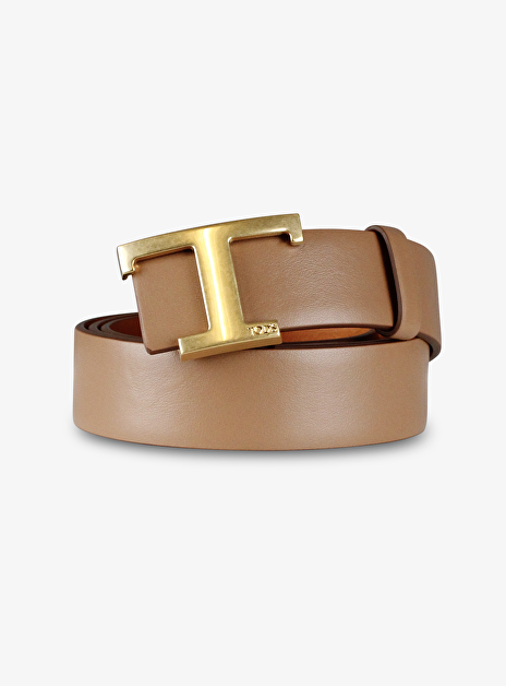 Riem new timeless leer T light cognac oranje