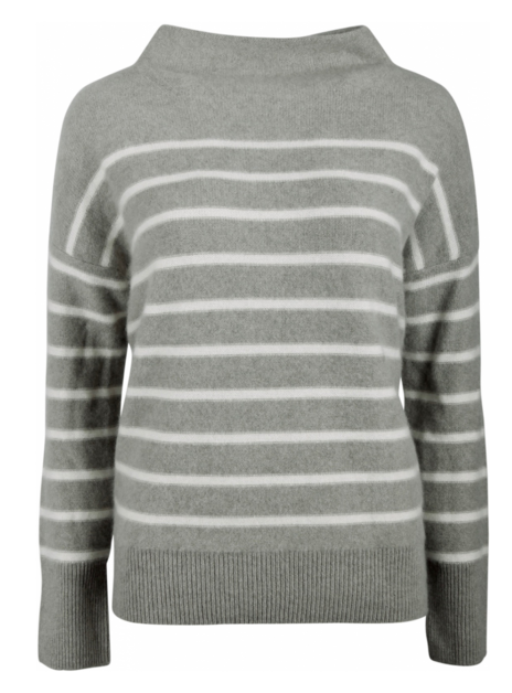 Pull soft touch streep salie groen