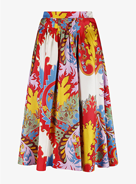 Rok zijde mulitcolor