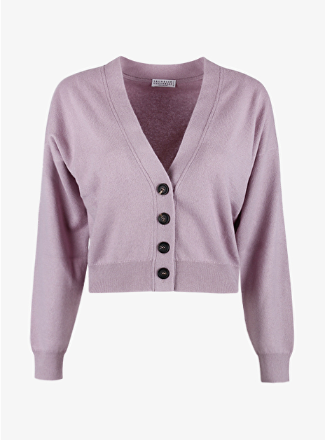 Vest cashmere oudroze