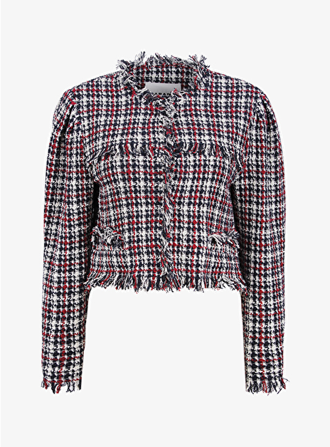 blazer Nameo blauw wit rood