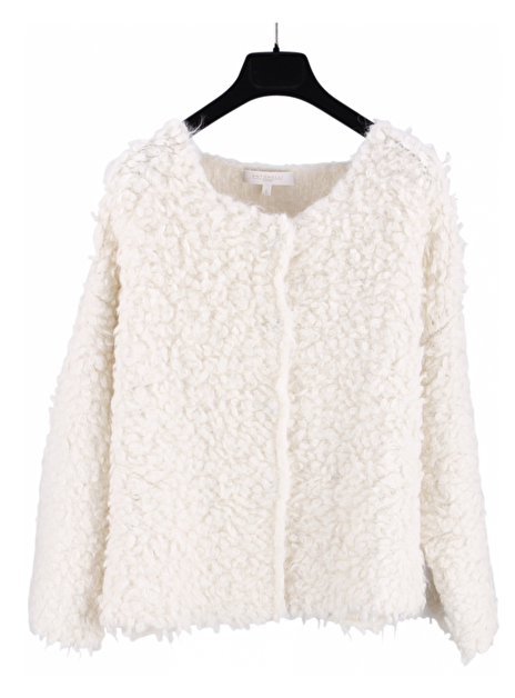 Vest structuur offwhite