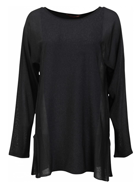 Pull tuniek zwart glitter