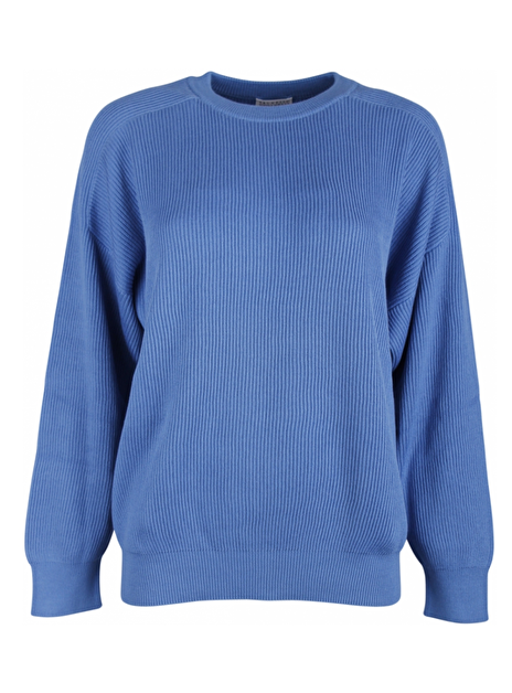 Pull katoen blauw