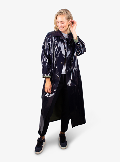 Jas raincoat lak marine