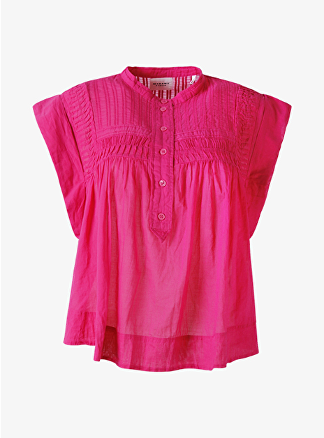 Leaza top fuchsia