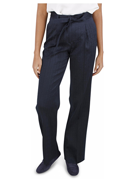 Pantalon paperbag Milan marine