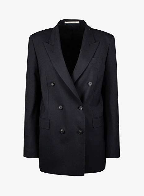 Blazer jasmine double breasted zwart