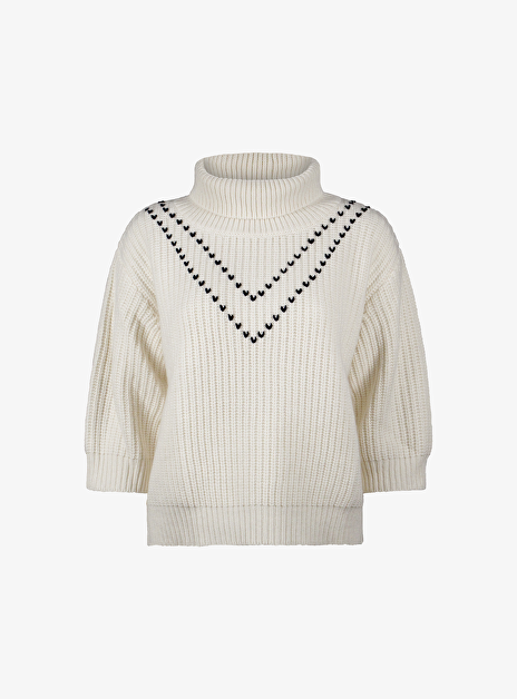 Pull henny turtle cream navy