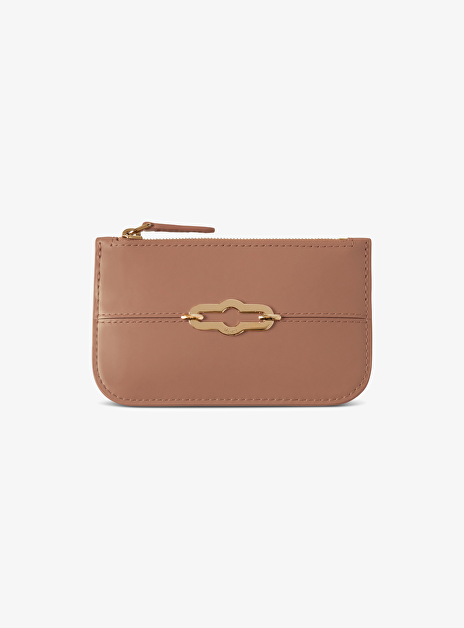 Pimlico zipped coin pouch camel
