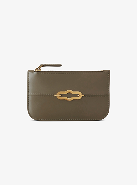 Pimlico zipped coin pouch khaki groen