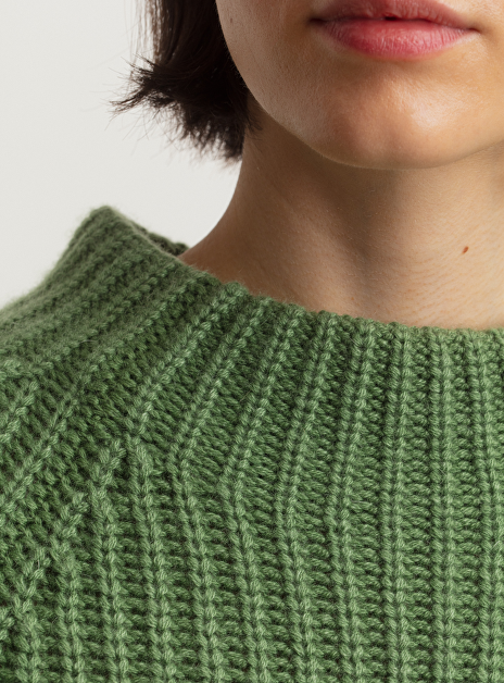 pull Fallou cashmere groen