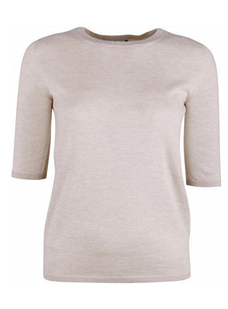 Pull Lyv cashmere ronde hals beige