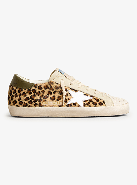 super star Sneaker horsy leopard