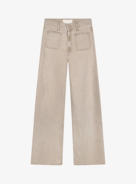 The patch pocket undercover sneak jeans beige