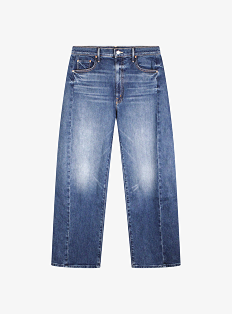 Jeans the full pipe flood blauw