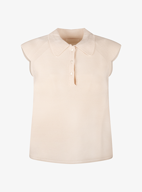 Pull Air polo licht roze met kapmouw