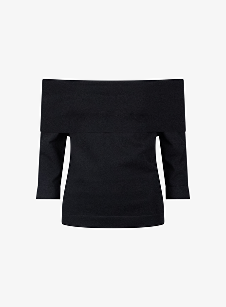 Off shoulder pull Liv zwart