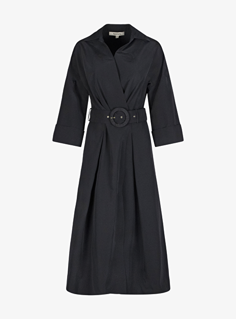 Jurk cuba technisch katoen zwart