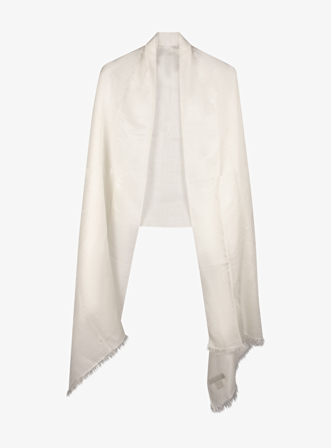 Shawl Zana pashmina offwhite