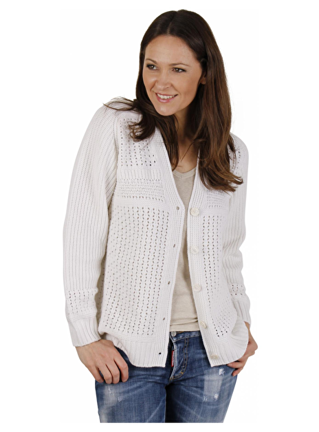 Vest cashmere offwhite