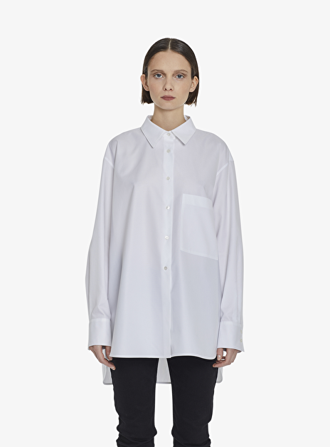 Blouse gatsby wit popline