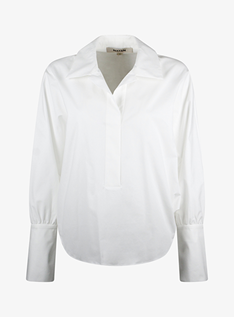 Blouse cami katoen wit