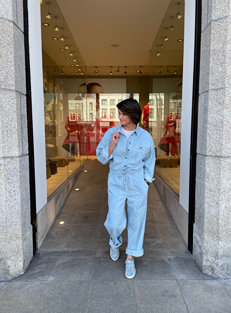 Jumpsuit Valena licht jeans