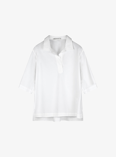 Blouse bliss korte mouw wit