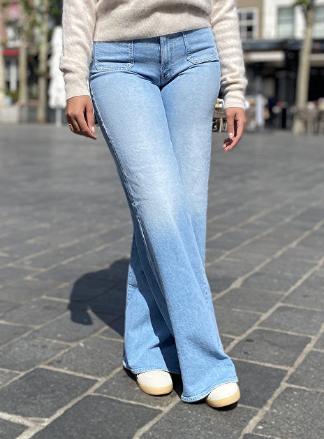 Jeans the patch pocket undercover lichtblauw