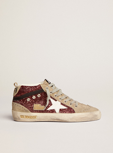 Mid star classic sneaker bordeaux