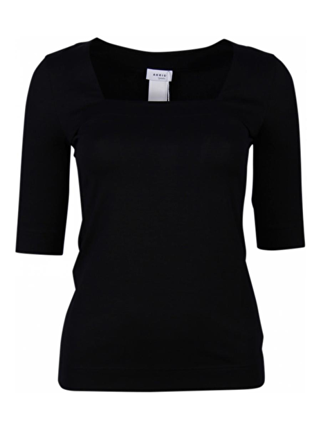 Top zwart met vierkante hals