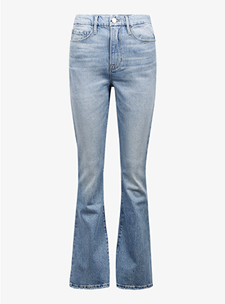 Jeans Le super high rise mini boot blauw